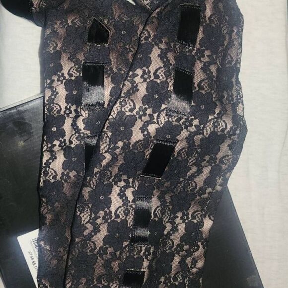 Colin Stuart Lace Thigh High Boots - Picture 6 of 7